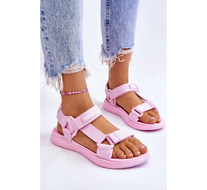 Sandały Damskie Big Star LL274A100 Różowe