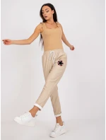 Spodnie DHJ SP model 21271925 beżowy - FPrice Spodnie DHJ SP model 21271925 beżowy - FPrice