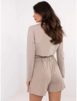 MI SD šortky G60501.66P tmavá lila