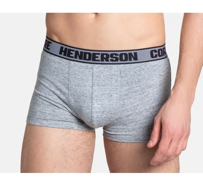 Boxerky Lynx 38833-MLC Sada 2 ks čiernosivá - Henderson