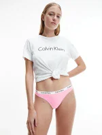 Dámske tangá D1617E - V1U - Vínová - Calvin Klein