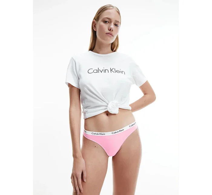 Dámské tanga   Vínová  model 17037704 - Calvin Klein