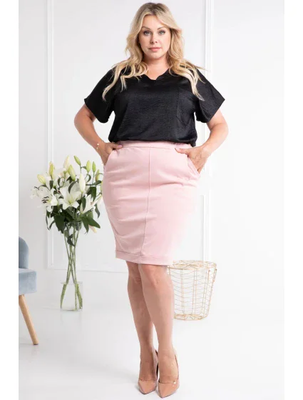 Dámska sukňa P321 ružová - Karko