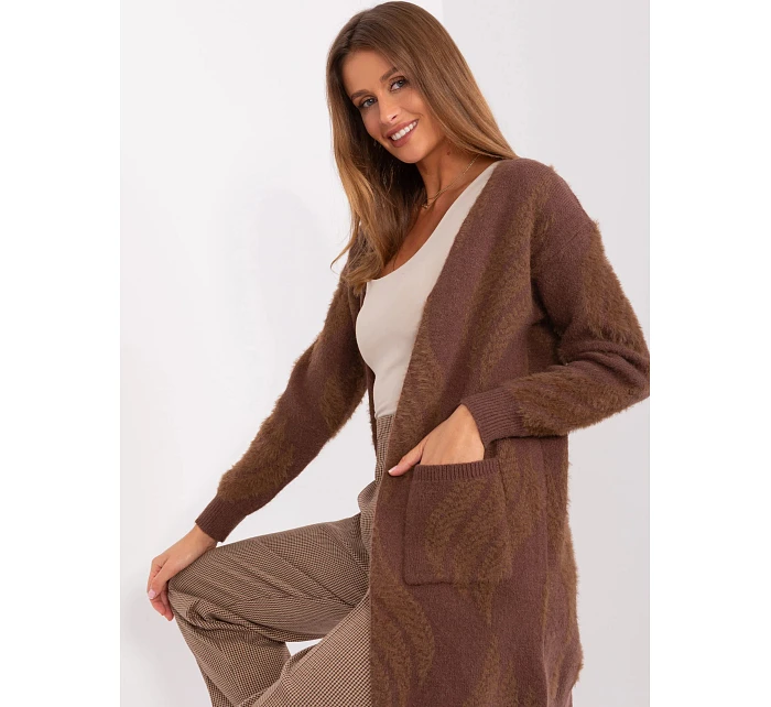 Dámský svetr AT SW model 22041132 hnědý - FPrice Dámský svetr AT SW model 22041132 hnědý - FPrice