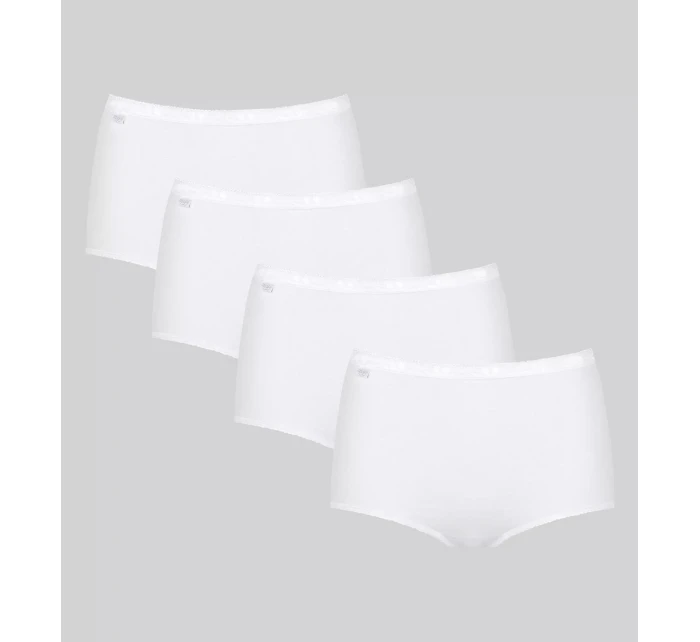 sloggi Basic+ Maxi 4P - WHITE - SLOGGI WHITE - SLOGGI