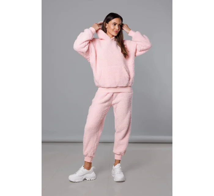 Teplý ružový dámsky teplákový komplet (YP-1104) Teplý ružový dámsky teplákový komplet (YP-1104)