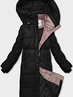 Dámska zimná bunda s kapucňou Glakate black (LU-238001#)