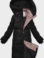 Dámska zimná bunda s kapucňou Glakate black (LU-238001#)