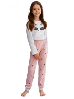 Dievčenské pyžamo 2585 grey - TARO