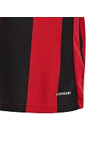 Adidas Striped 24 Detské tričko červeno-čierne IW2131