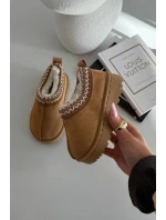 Śniegowce Dziecięce Z Haftem Camel Prina