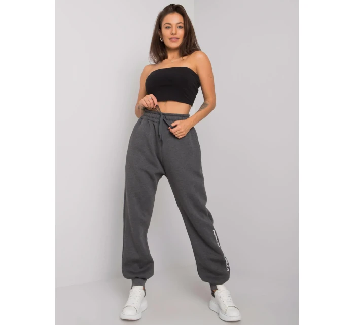 Tepláky RV DR 7237.81 tmavo šedá