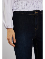 Monnari Jeans džínsy s vysokým pásom Multi Navy Blue