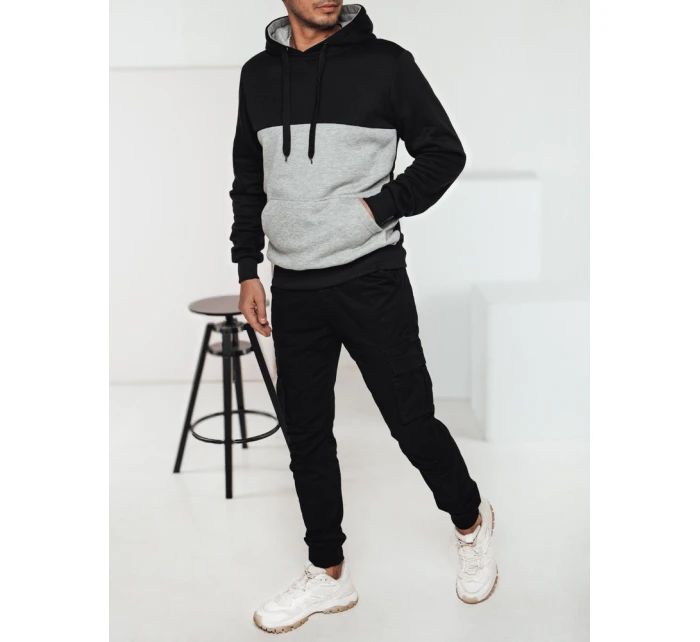 Pánská mikina s kapucí černá Dstreet model 21979929 - FashionStreet