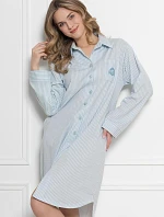 Košeľa Leveza 1770 Aksla, s dlhým rukávom, veľkosti M–2XL, rozopínacia
