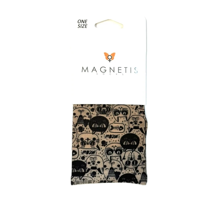 Dámske vzorované ponožky Magnetism lycra 20 den