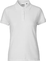 Neutral O 22980 Dámske polo tričko z bio bavlny 77.2280 biele
