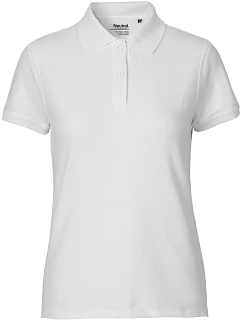 O Dámské piqué polo z bio bavlny white model 22503782 - Neutral