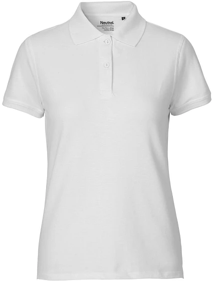 O Dámské piqué polo z bio bavlny white model 22503782 - Neutral O Dámské piqué polo z bio bavlny white model 22503782 - Neutral