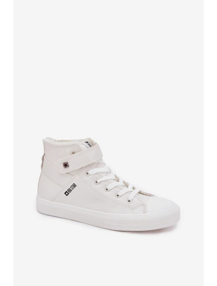 Trampki Damskie Big Star Ocieplane Białe V274541FW Trampki Damskie Big Star Ocieplane Białe V274541FW