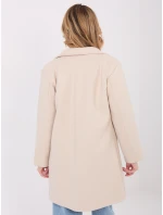 Kabát IT EN 20238.23 svetlo béžový