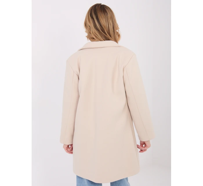 Kabát IT EN 20238.23 svetlo béžový