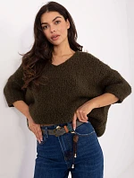 Sveter IT SW 7703.70 khaki