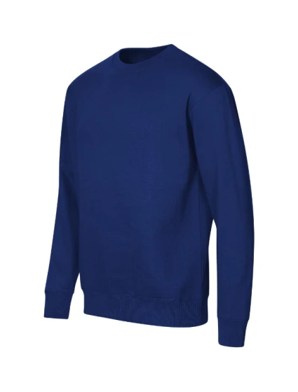 Crew unisex mikina kráľovská modrá