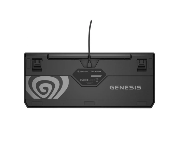GENESIS Thor 230 TKL Herná USB QWERTY klávesnica Španielska čierna