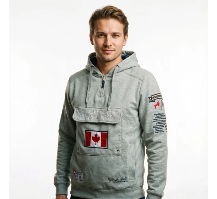 Bluza   MEN 054 (RBMWW3826H/GRIS model 21359003 - Canadian Peak