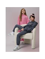 Dívčí volná mikina s kapucí model 22308979 - 4F Dívčí volná mikina s kapucí model 22308979 - 4F