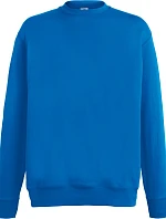 Fruit of the Loom Lightweight Set-In Sweat Pánska mikina 16.2156 kráľovská modrá