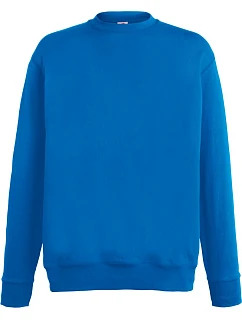 Fruit of the Loom Lightweight Set-In Sweat Pánska mikina 16.2156 kráľovská modrá