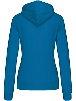 K 465 Dámská mikina s kontrastní kapucí model 22509592 tropical blue/white - Kariban K 465 Dámská mikina s kontrastní kapucí model 22509592 tropical blue/white - Kariban