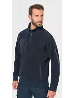 905 Pracovní fleecová mikina s 1/4 zipem model 22514431 forest green - WK 905 Pracovní fleecová mikina s 1/4 zipem model 22514431 forest green - WK