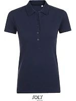 SOL'S Phoenix Women Dámské elastické piqué polo model 22522651 french navy SOL'S Phoenix Women Dámské elastické piqué polo model 22522651 french navy