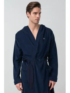 Pánský froté župan s kapucí model 20648066 - Vamp