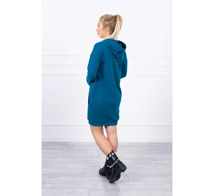 model 18748089 šaty s kapucí - K-Fashion