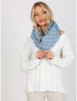 Tunelová šála AT KM model 17833610 světle modrá - FPrice