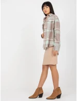 Košeľa D71720W11085A tmavá lila