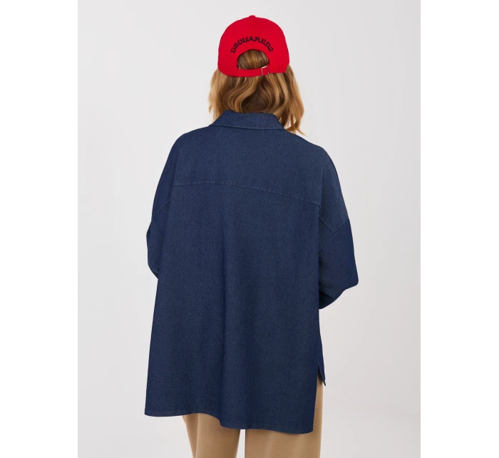 Koszula IT KS model 21923926 granatowy - FPrice Koszula IT KS model 21923926 granatowy - FPrice