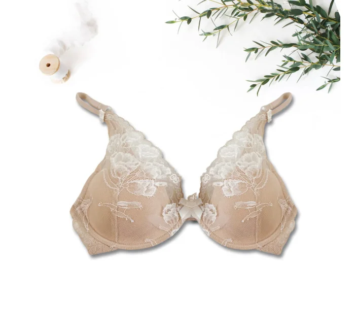 Dámska vystužená podprsenka Chiara 40515 nude - Selmark Dámska vystužená podprsenka Chiara 40515 nude - Selmark