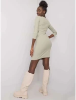 Dámske šaty LK SK 508687.17P pistácie - Lakerta