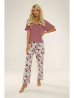 720 PIŻAMA DAMSKA model 19033563 - De Lafense