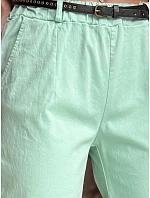 Dámské kalhoty chinos s páskem mint Dstreet model 21986492 - FashionStreet