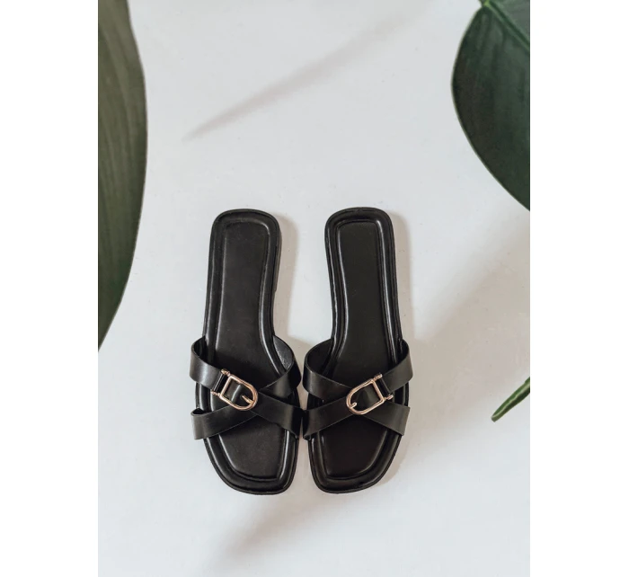 BELICCA dámske žabky čierne FashionStreet ZY0983