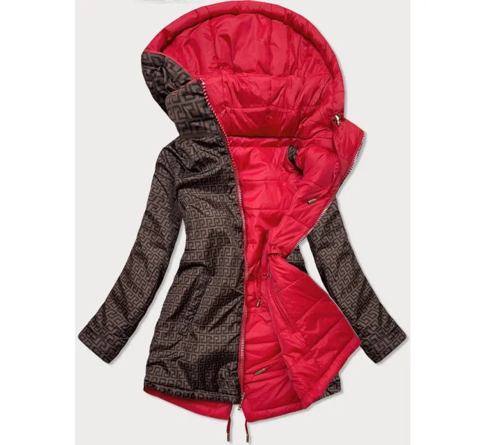 oboustranná dámská bunda model 16151345 - MHM oboustranná dámská bunda model 16151345 - MHM