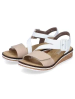 Pohodlné kombinované sandále Rieker W RKR678