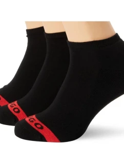 HUGO 3P LC Dlhé ponožky čierne (50514916-001)