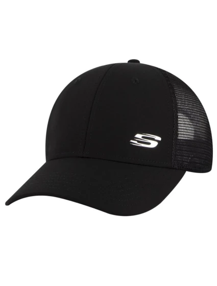 Skechers Sport S Metallic Cap SKBB5025-BLK Black One Size Skechers Sport S Metallic Cap SKBB5025-BLK Black One Size